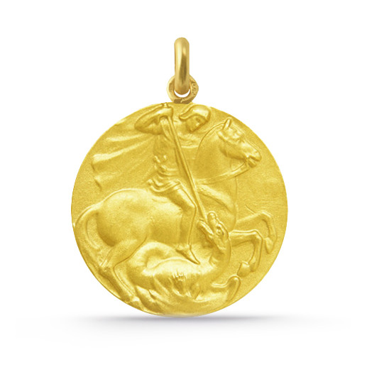 Medalla San Jorge Oro 18K