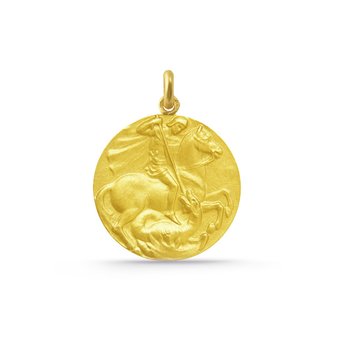 Medalla San Jorge Gull 18K