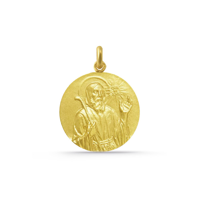 Medalla San Francisco de Paula 18K Guld