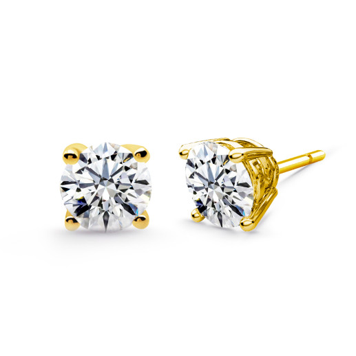Pendientes Diamantes Katherine Oro Amarillo 99920280025