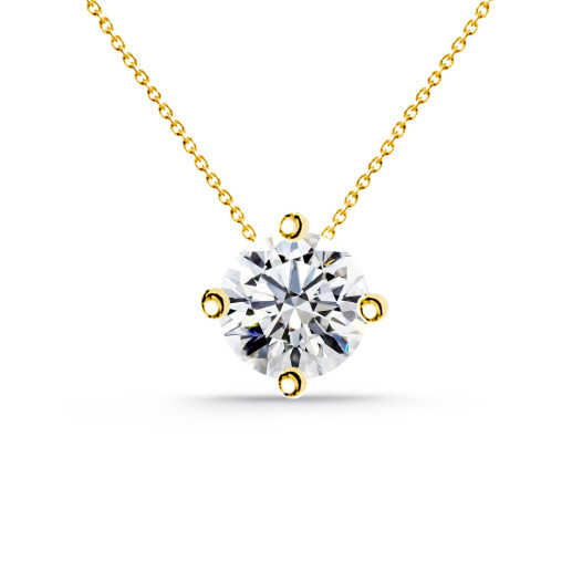 Collar oro diamante Grace Twisted 0.10-1.50 Ct 99927421045