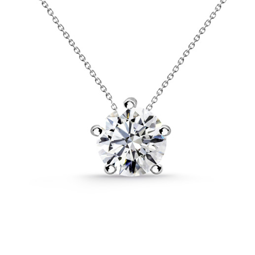 Collar Diamante Sira 0.10-0.50Ct Solitario Oro Blanco 99927601041 99927611041