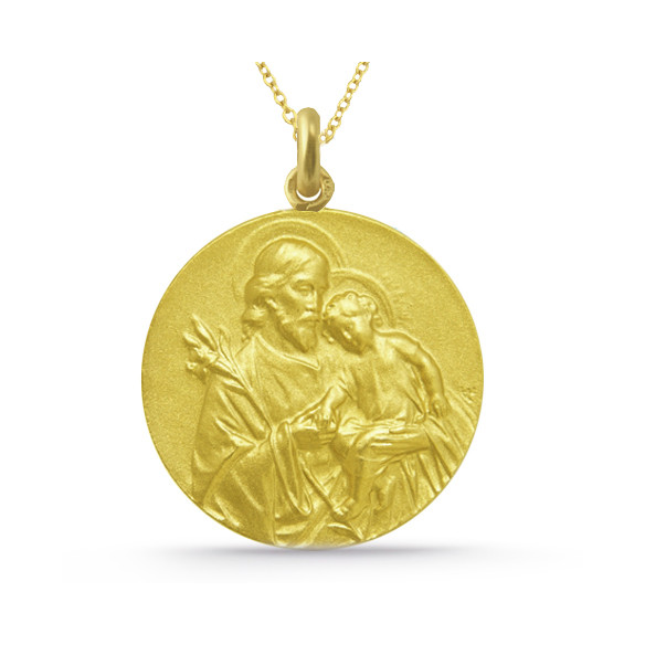 Medaljong San José Gull 18K