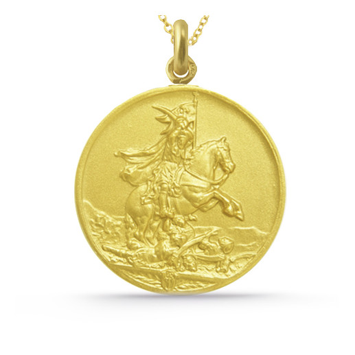Medalla San Jaime Oro 18K 2