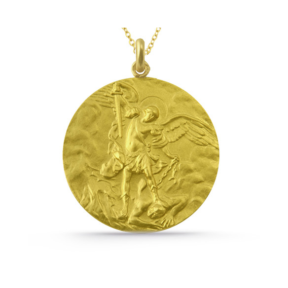 Medaljong San Miguel Gull 18K