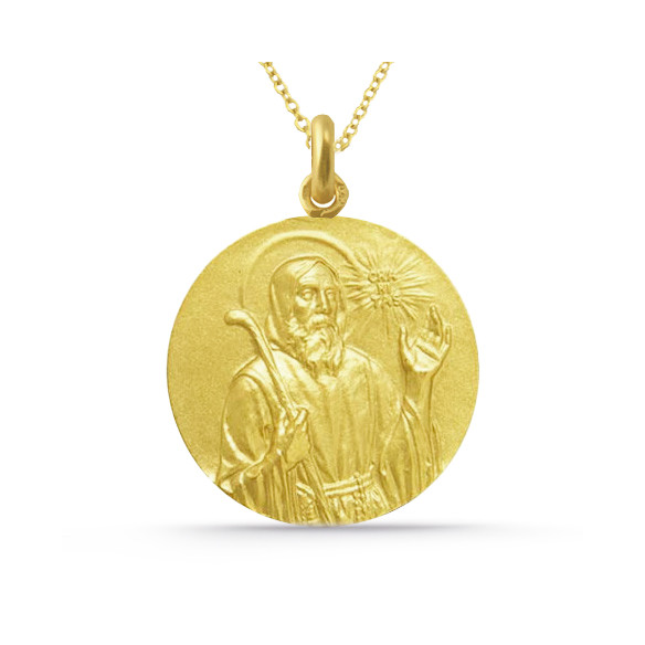 Medalla San Francisco de Paula 18K Guld