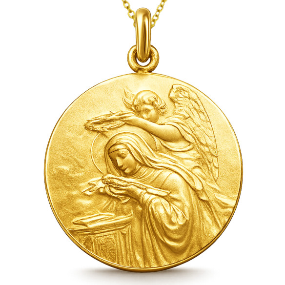 Medalla Santa Rita Oro 18K 04517550052