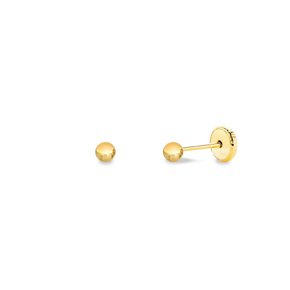 Pendientes Bola Lisa Oro 18K 36810120020 36810120020