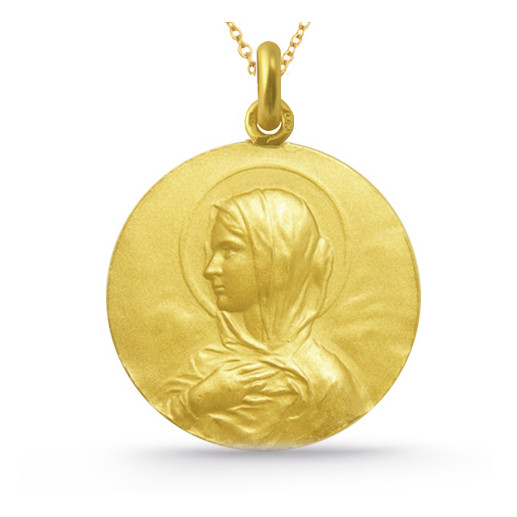 Medalla Virgen María Manto Oro 18kt 04515100052 2