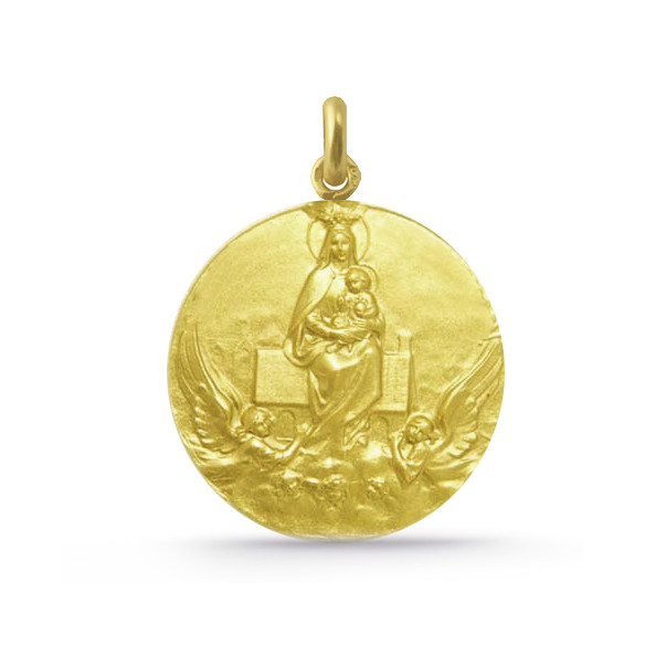 Virgin of Loreto Medal 18k Gold 04510400052