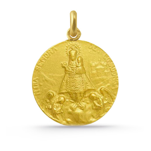 Medalla Virgen Covadonga 18Kt. 04515430052