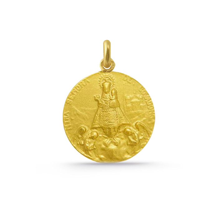 Medalla Virgen Covadonga 18K