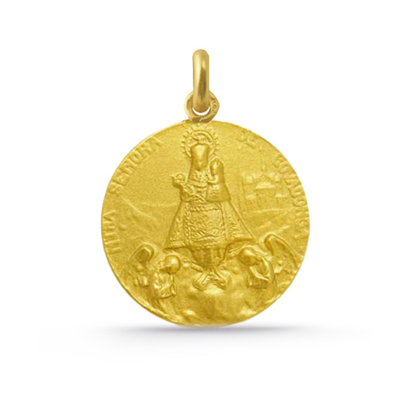 Medalla Virgen Covadonga 18Kt. 04515430052