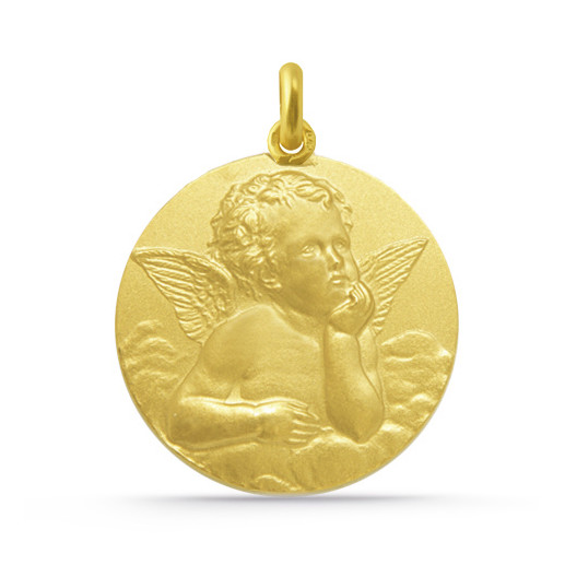 Medailon Anděl Serafín 18K