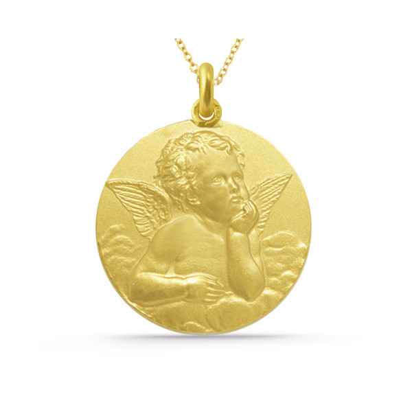 Seraphim Angel Medal 18kt Gold 04516050052