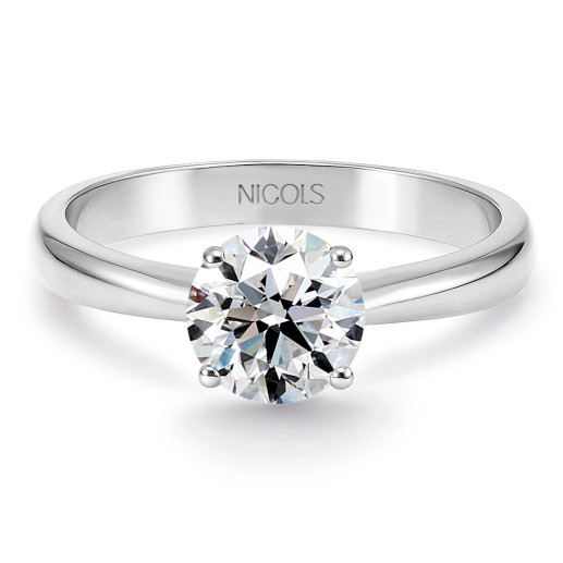Prsten diamant Frida 0,10 až 0,70 Ct platina