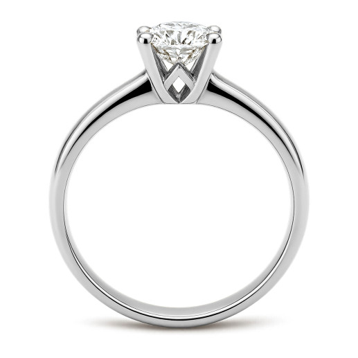 Anel Solitário Frida Platino Diamante 0,10-0,70ct | NICOLS 2