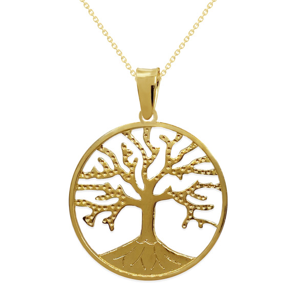 Colgante Arbol Vida Oro 18kt 9992918xx40