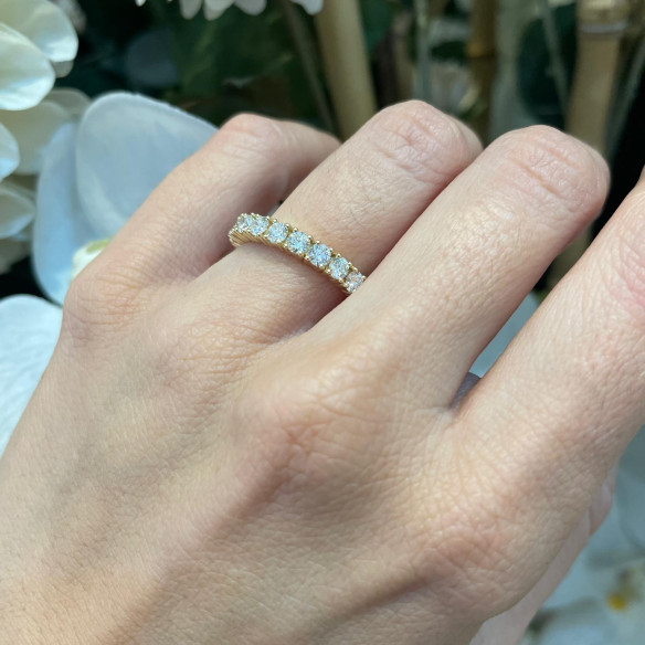 Alianza Eternity Diamantes Churumbella 1,8 a 2,1 Quilates