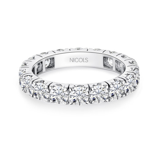 Eternity Diamantring 2,25 til 2,70 Carat