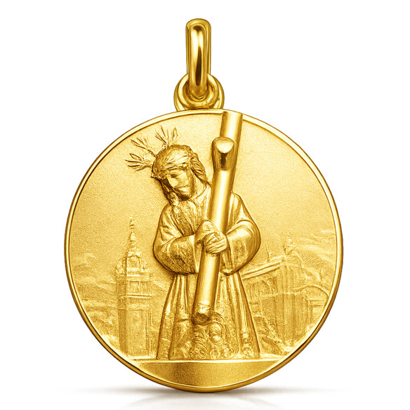 Medalla Jesús del Gran Poder Gull 18K