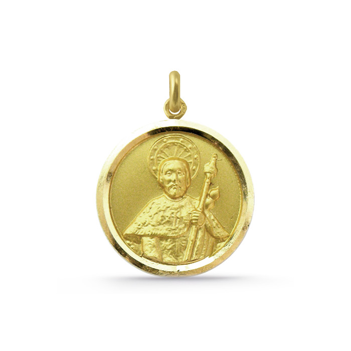 Medaljong Santiago Apostol Gull 18K