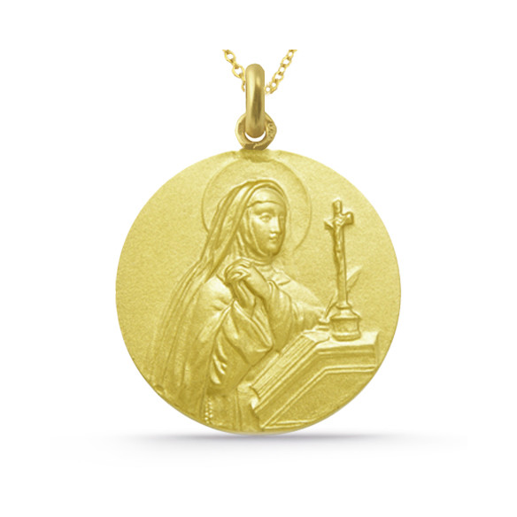 Medalla Santa Teresa Gull 18K