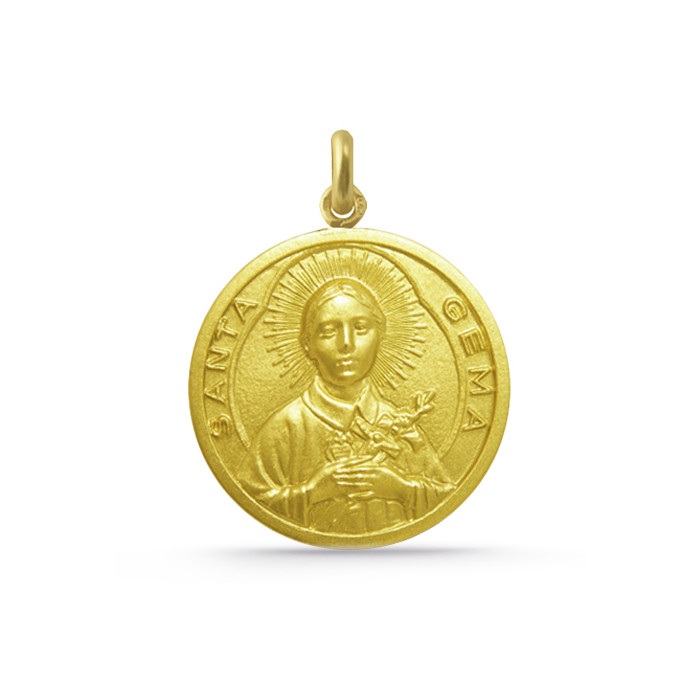 Holy Gem Medal 18 k Gold 04517510052