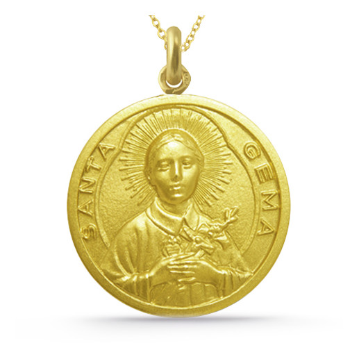 Holy Gem Medal 18 k Gold 04517510052 2