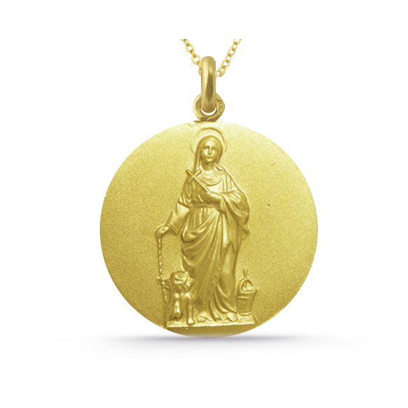 Medalla Santa Marta Oro 18K