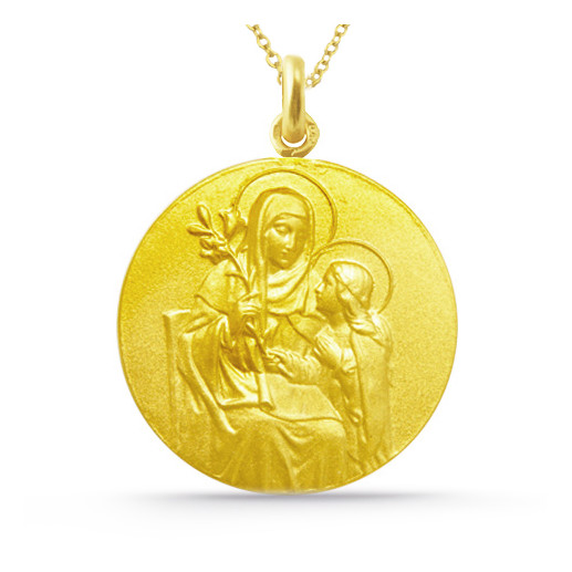 Saint Ana Medal 18 k Gold 04517540052 2