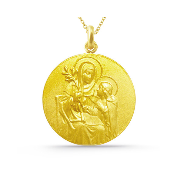 Saint Ana Medal 18 k Gold 04517540052