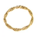 Pulseras de Oro 18k Lisas